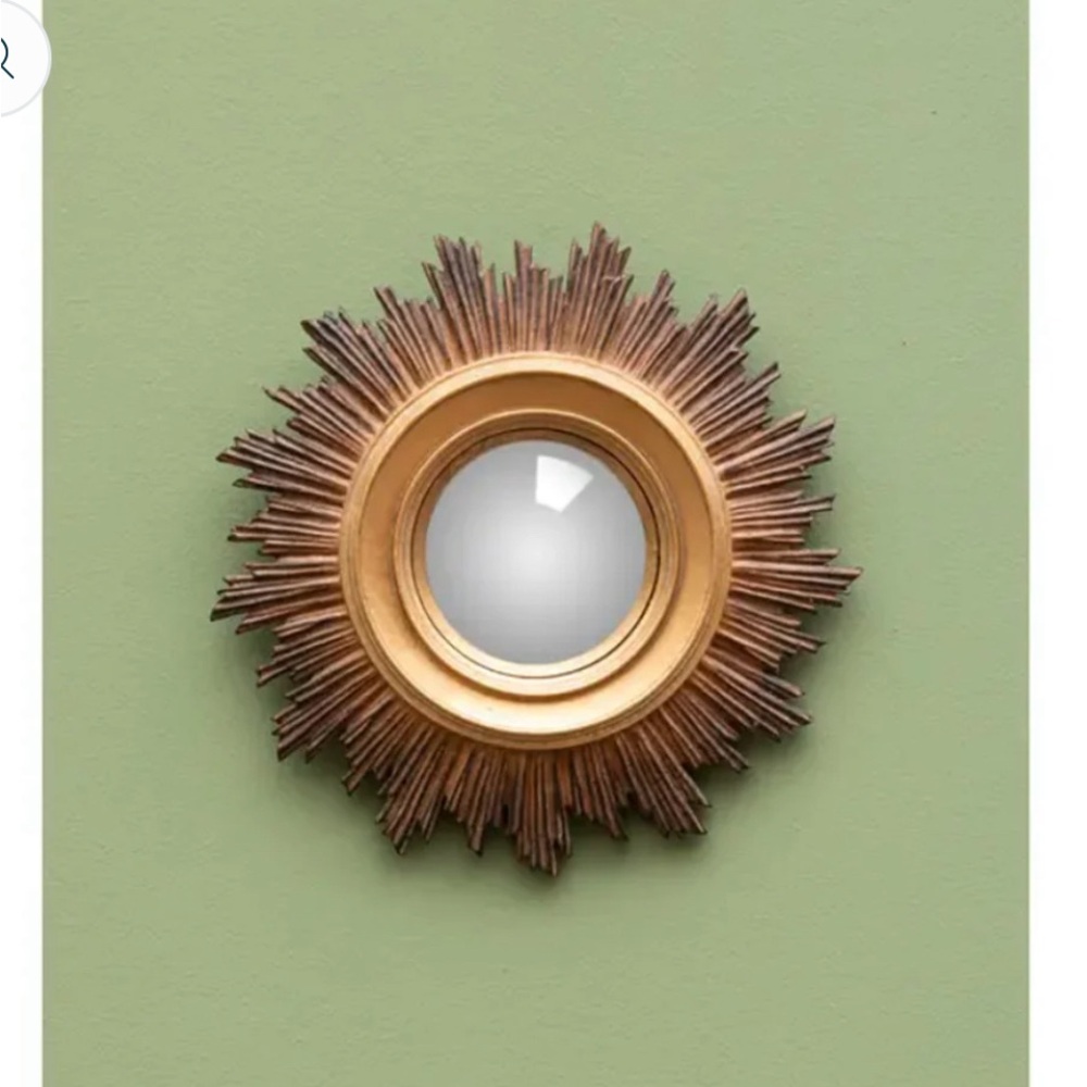 Ex Voto Gold Sun Wall Mirror